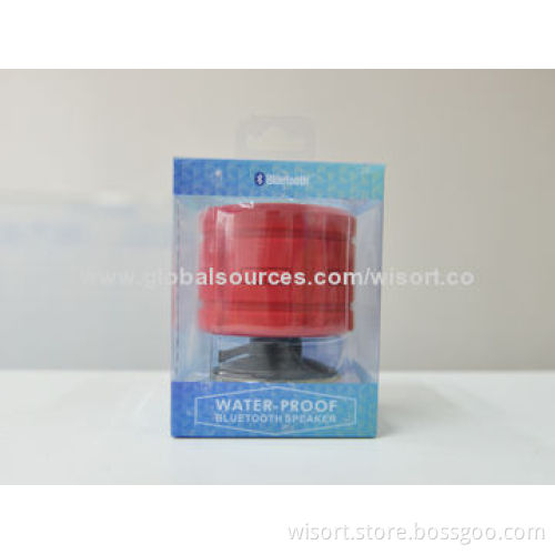 The Newest IPX7 Waterproof Bluetooth Speaker with Mic, 550mAh Battery Capacity